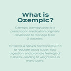 Infographic about what is ozempic