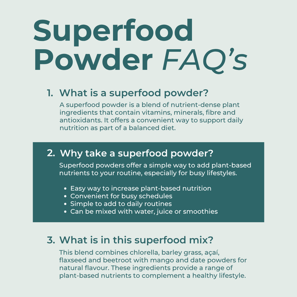 Organic Superfood Powder product image