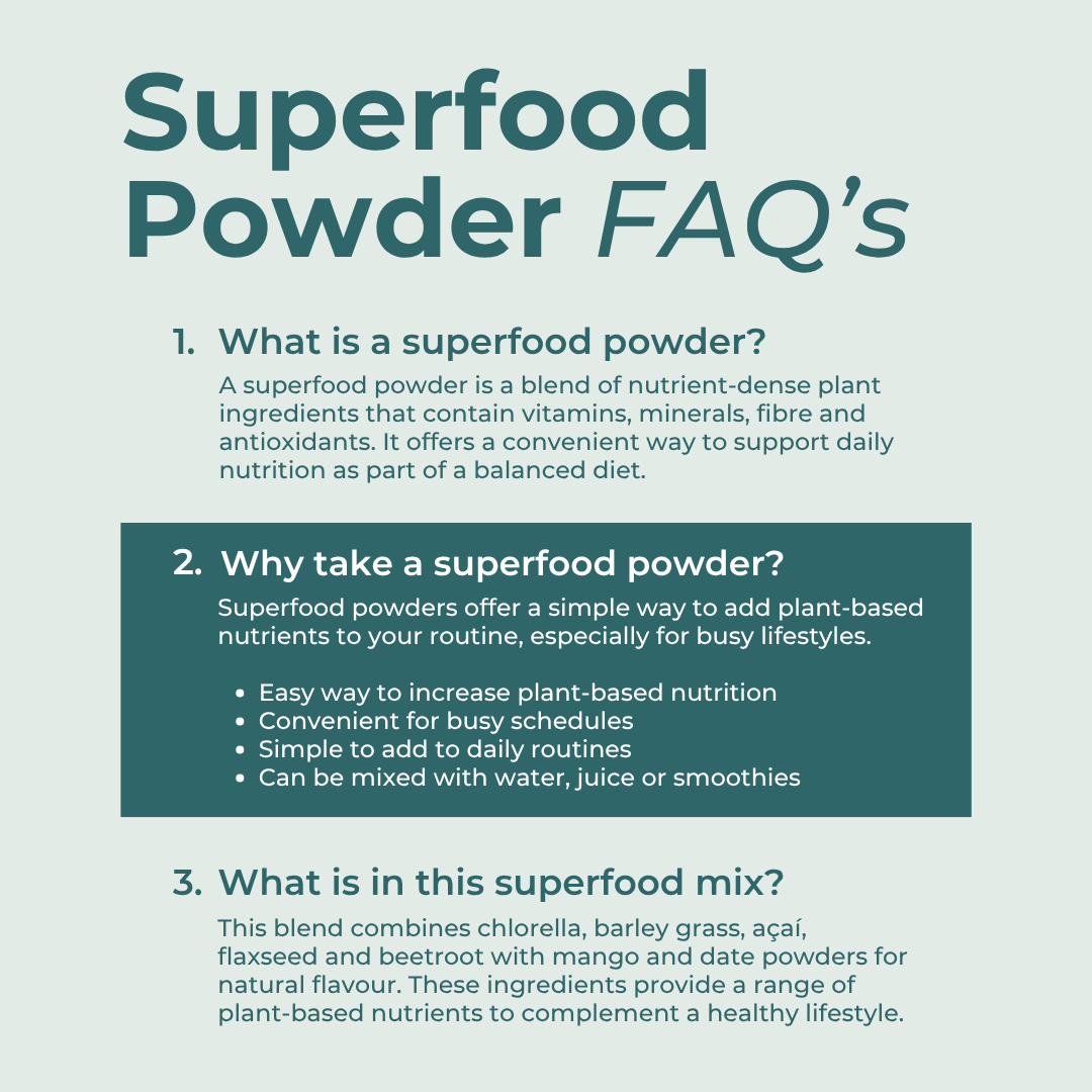 Organic Superfood Powder product image