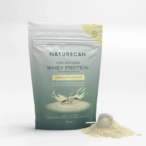 Vanilla Flavoured CBD Whey Protein  