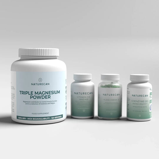 heart health bundle with triple magnesium powder
