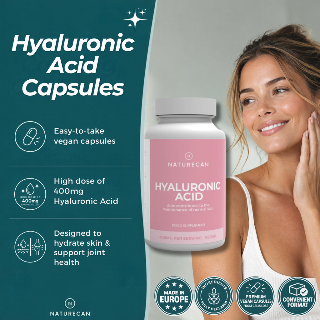 Hyaluronic acid capsules