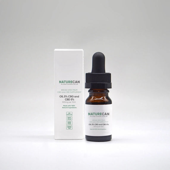 CBG and CBD Oil (5% plus 5%)